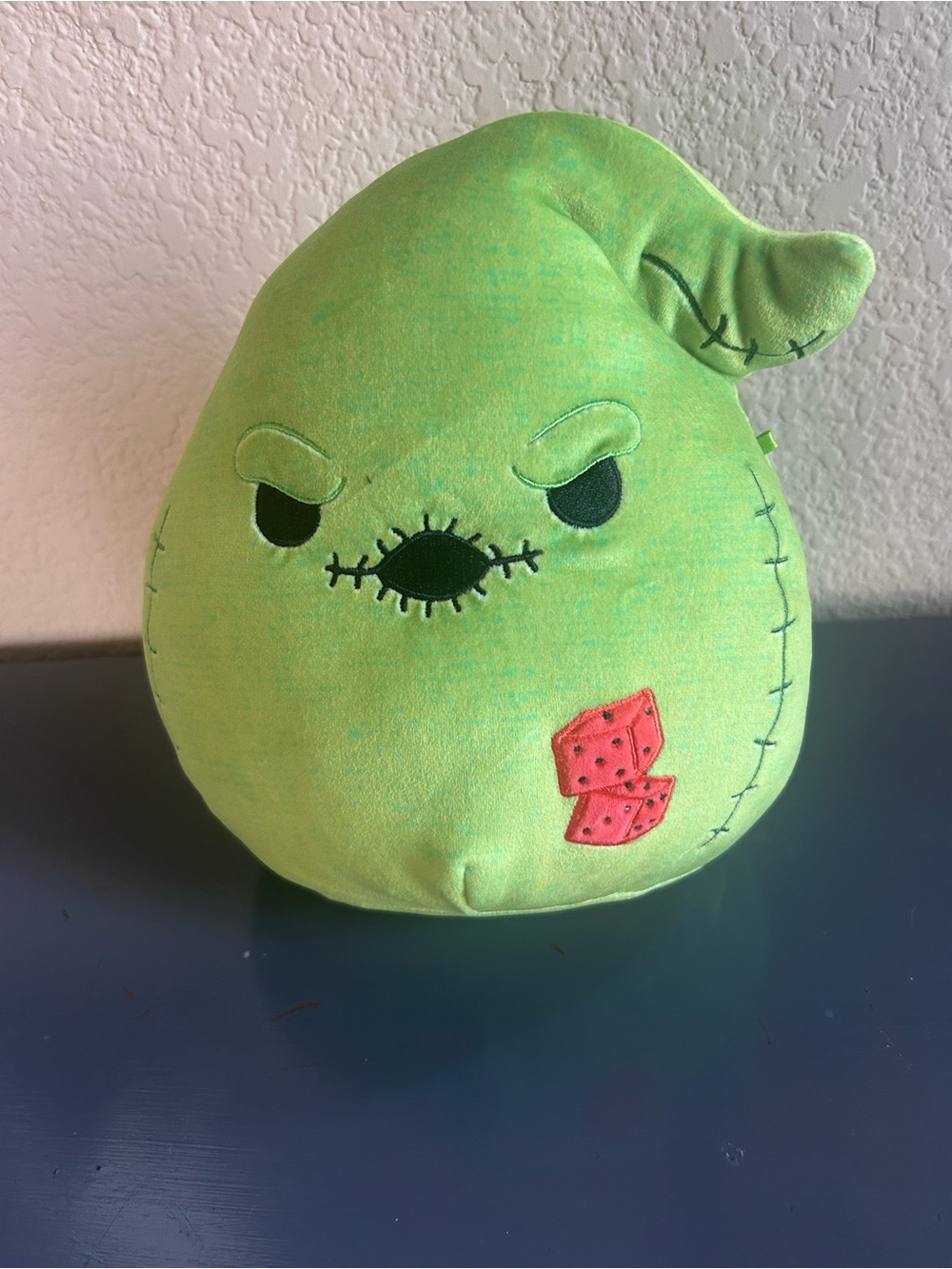 Disney Lime Green Oogie Boogie Plush Accent Pillow